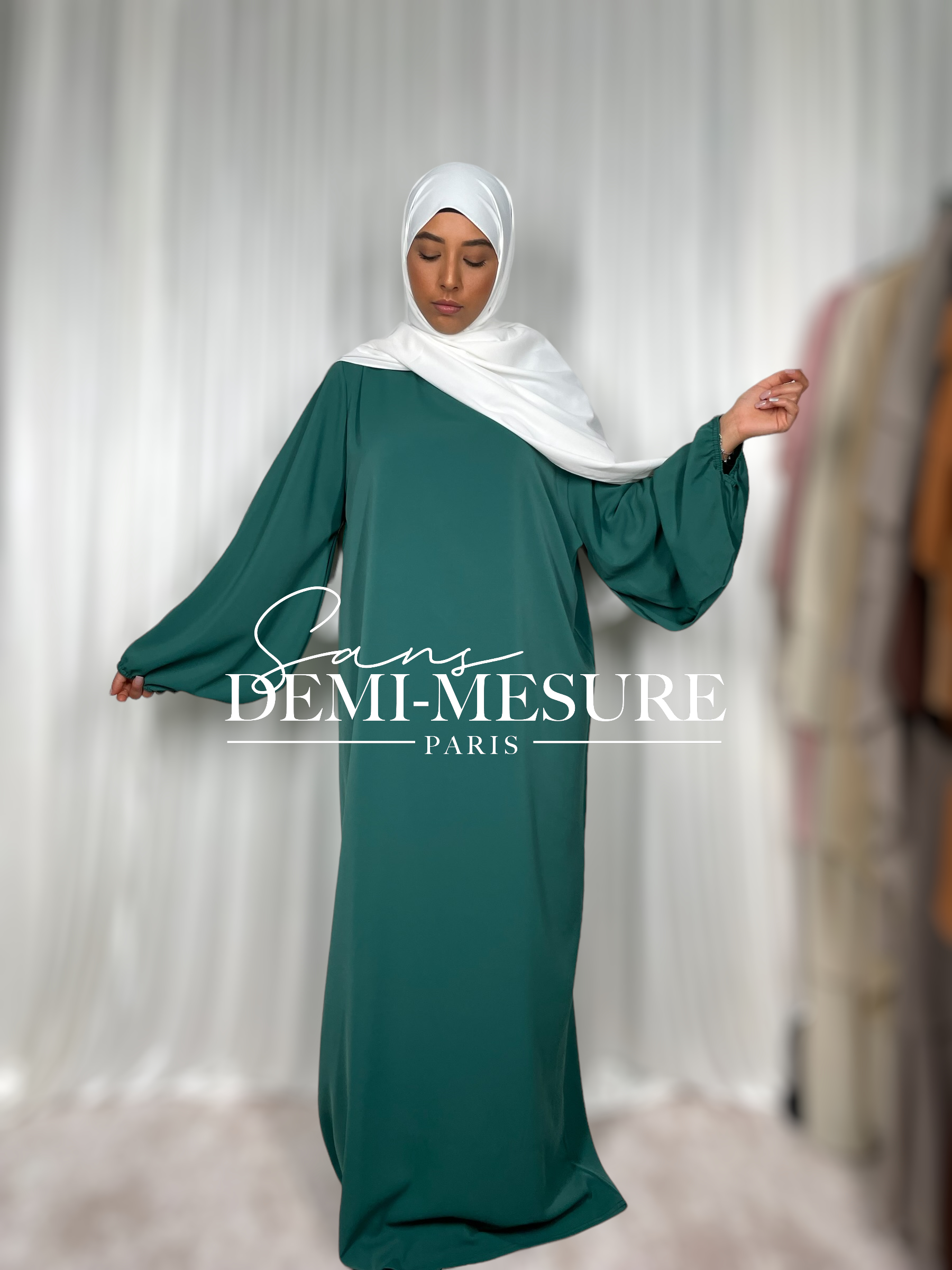 abaya manche ballons