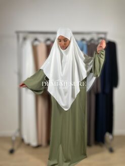 abaya manches bouffantes