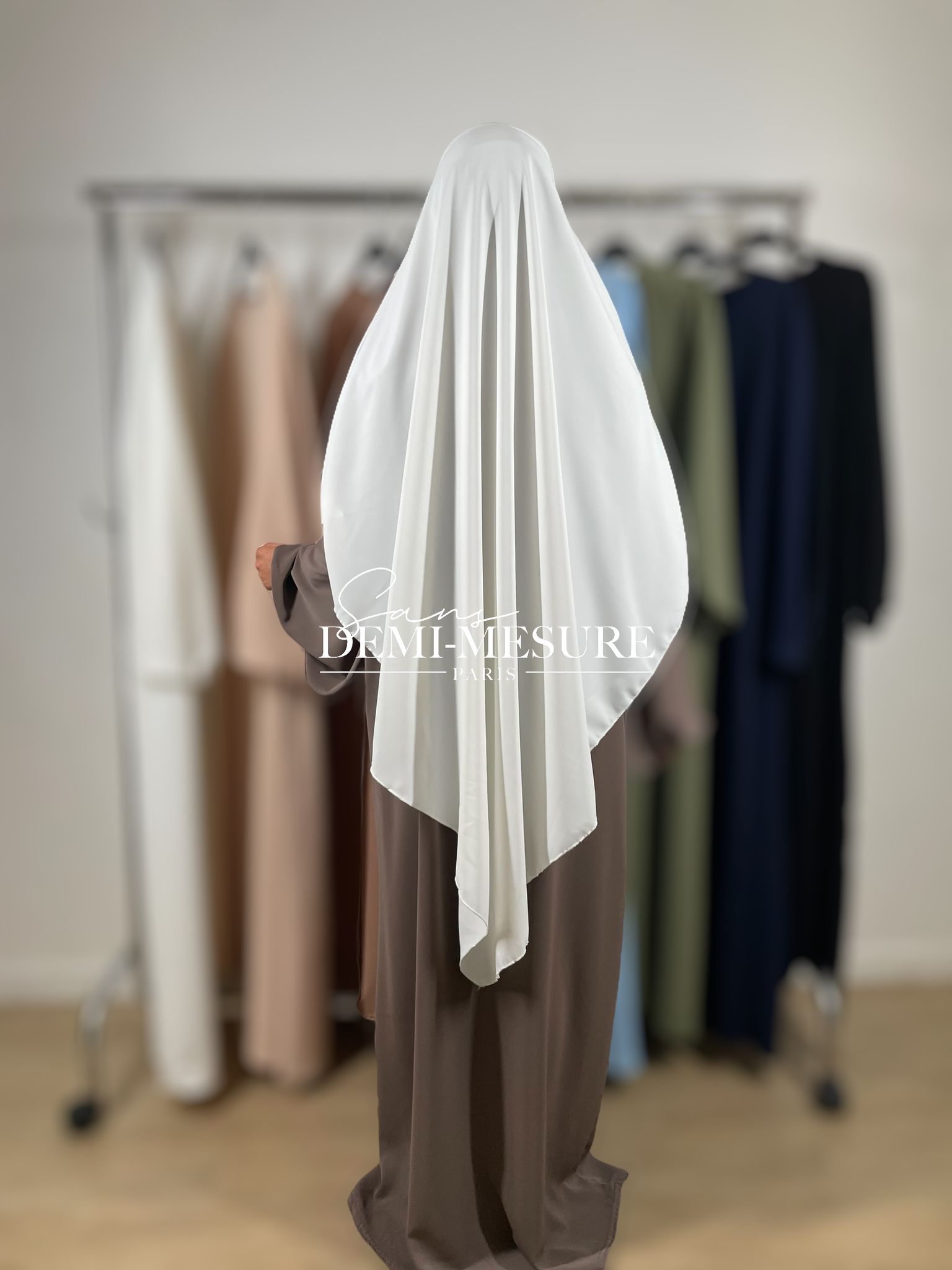 abaya manches bouffantes