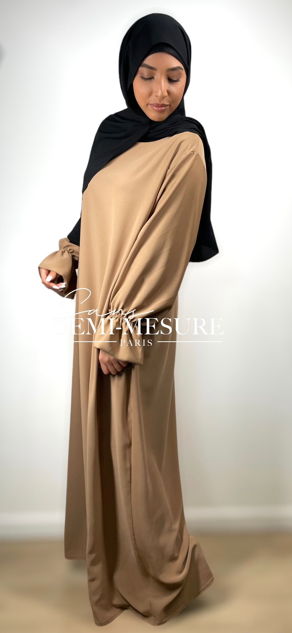 Abaya tulipe soie de médine – Image 2