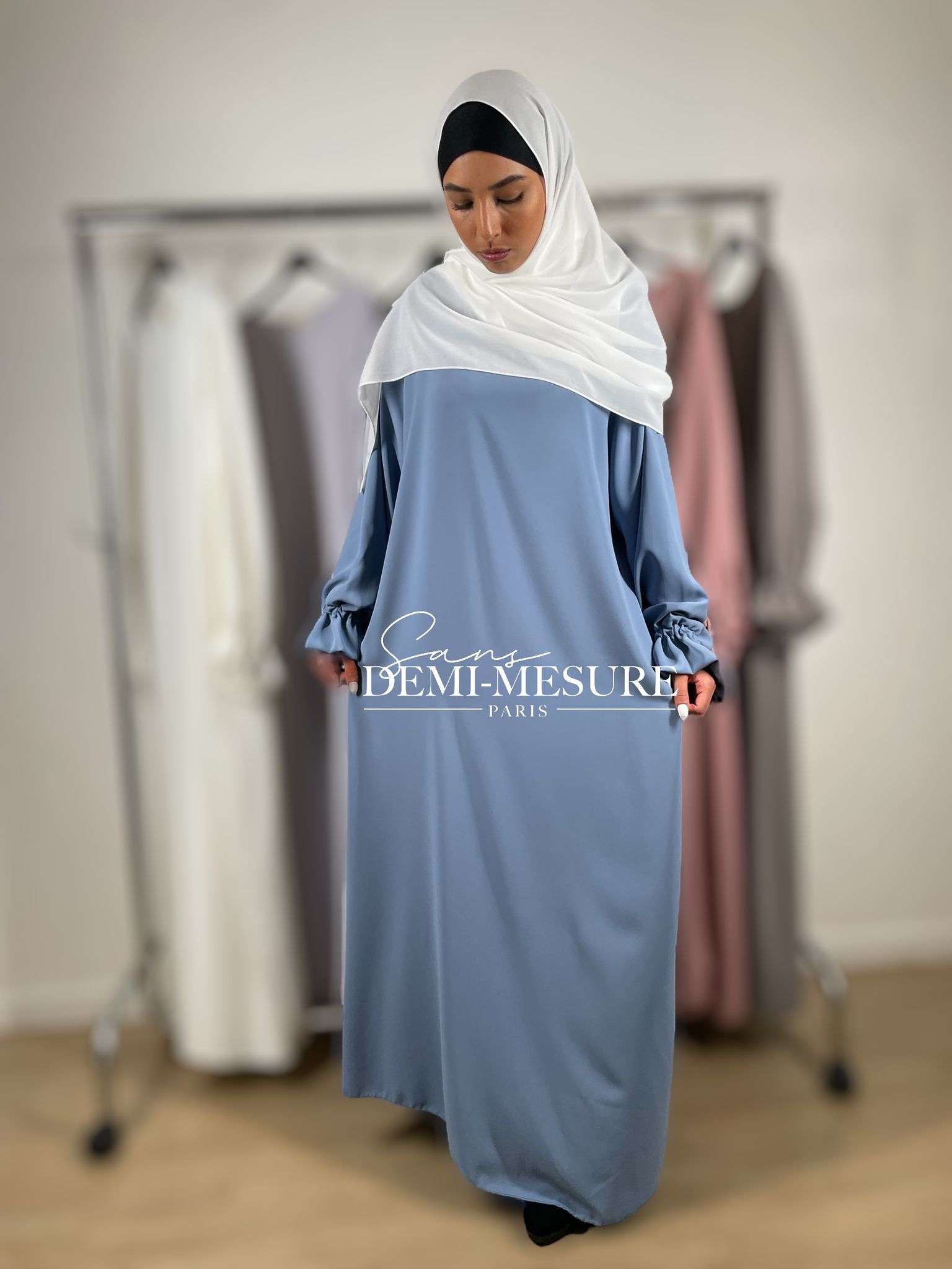abaya tulipe soie de médine