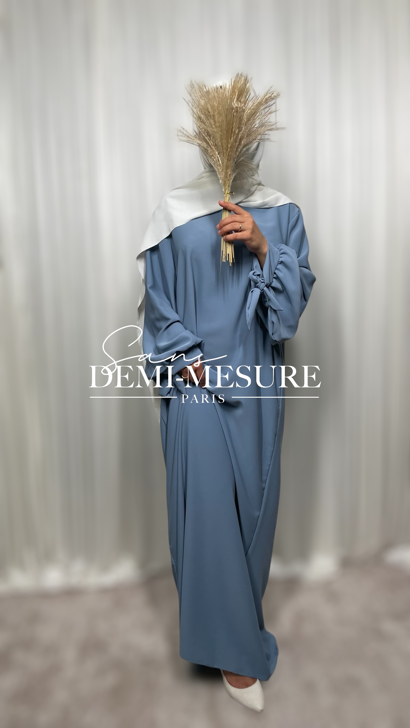 Abaya Almaa soie de medine - Image 5