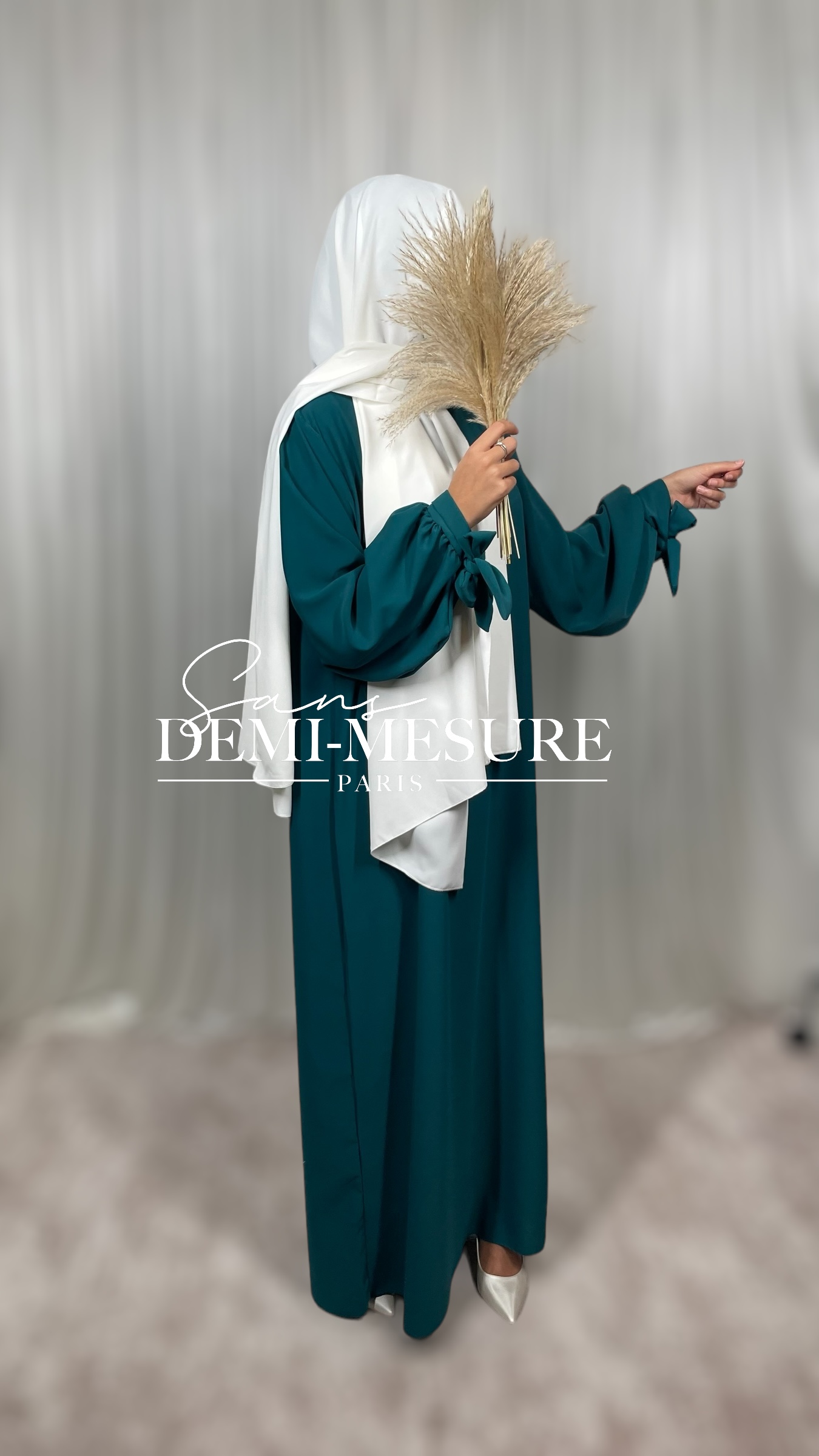 Abaya Almaa soie de medine - Image 10